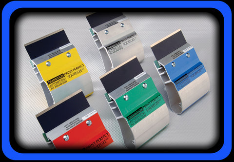 3. Hand Held Permalex Squeegees Stands and Replacement Blades