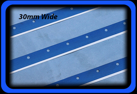 SMT Squeegee Blade 30mm wide with Holes for GKG / Juki Holders