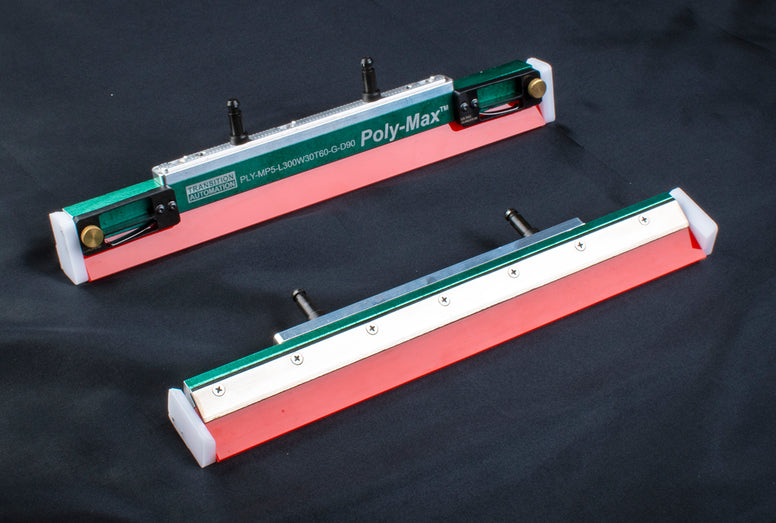 PolyMAX Holder and Blade Assemblly with Soft-Touch Articulating Side Dams