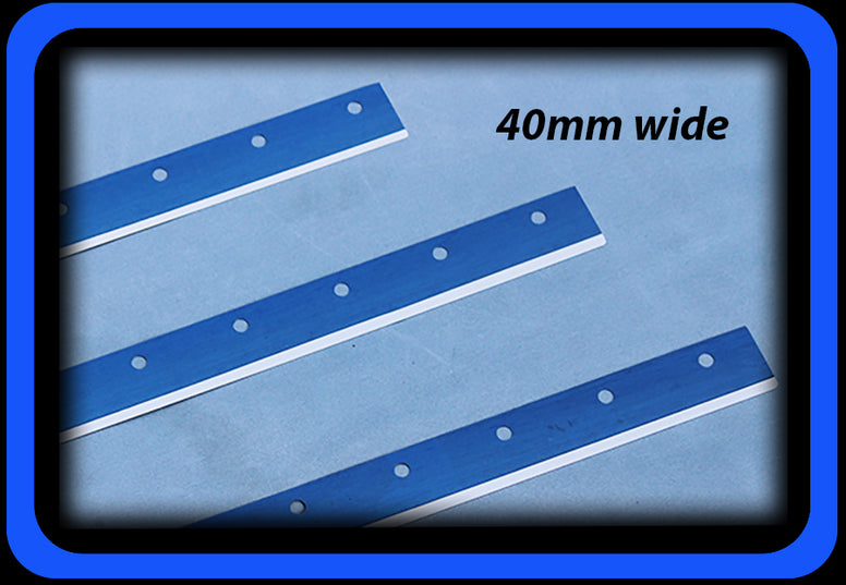 SMT Squeegee Blade 40mm wide with Holes for Go Printer PBT
