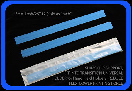 Support Shim for SMT Squeegee Holder