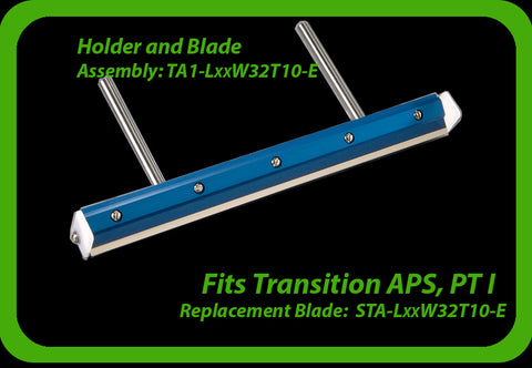 fits Transition APS Printek 1  (see other Transition printer squeegee models here)